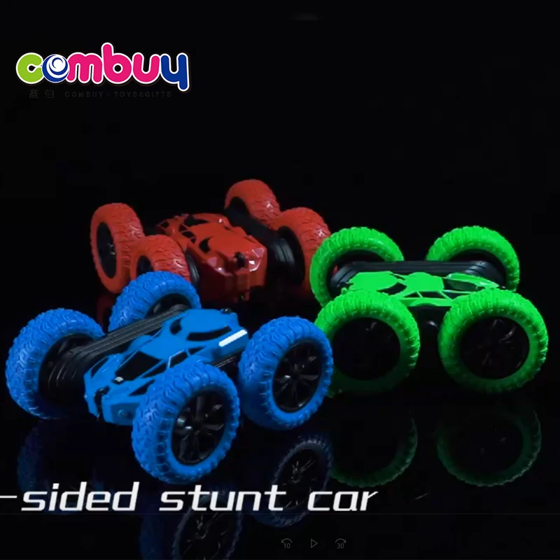 Double Sided 360 Rotating High Speed Toys Rc Stunt Rolling Car