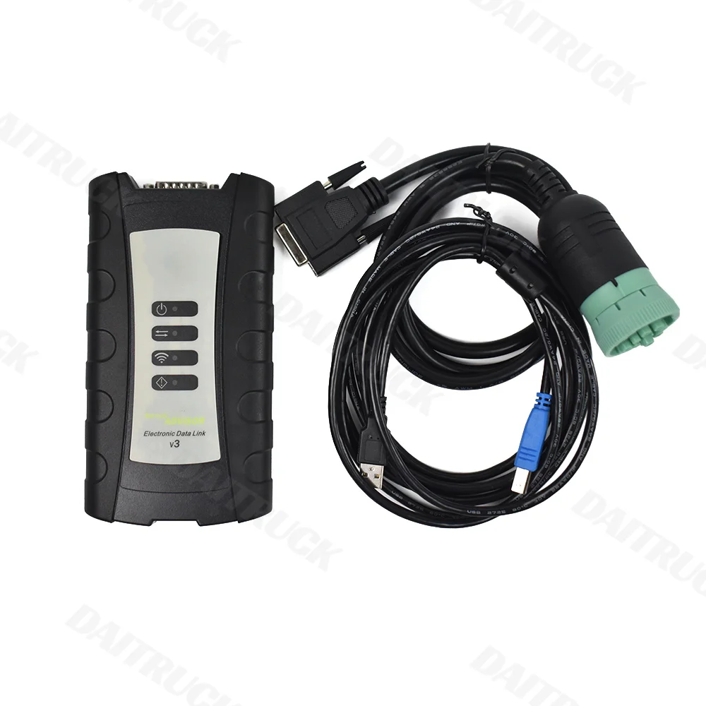 JD EDL V3 Wireless Adapter Electronic Data Link V3 Scanner for Agriculture Tractor Construction Truck Forestry Diagnostic Tool