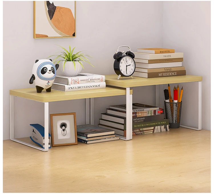 2024 New Stackable Kitchen Computer Tools Storage Organizer Shelves ...