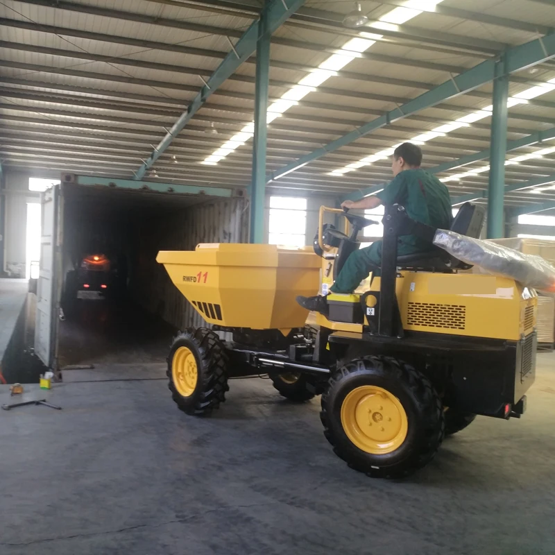Hot Selling 3 Ton 6 Ton Mini Dumper Flexible Durable With 270 Degrees Rotation Small Dumper supplier