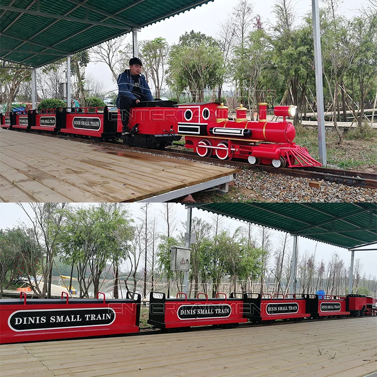 Christmas Themed Amusement Train Rides for Sale, Dinis