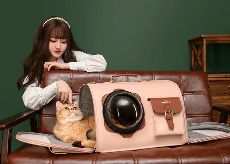 Fashionable Britishstyle Portable Largecapacity Cat Travel Bag Buy