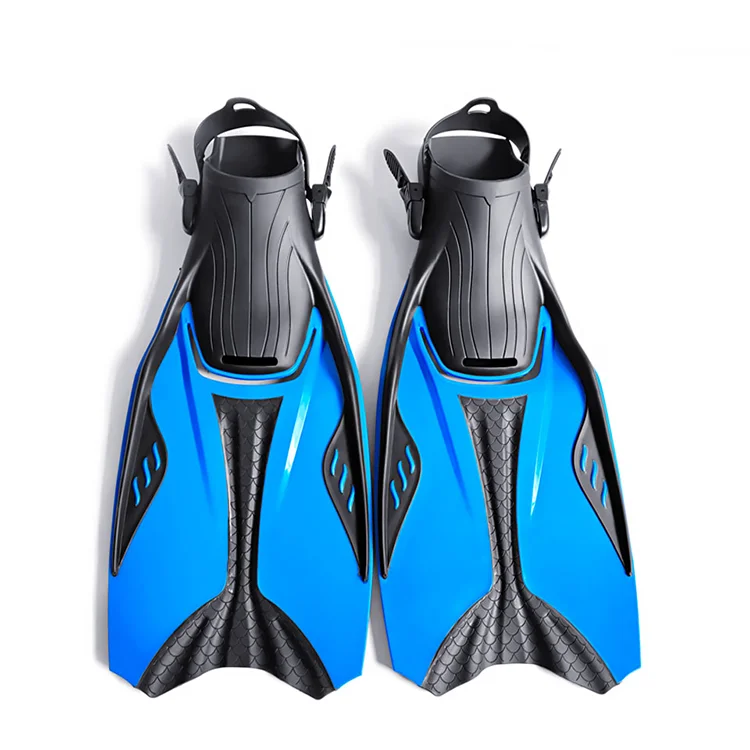 2021 New Mermaids Diving Fins Long Adjustable Adult Snorkeling Fins ...