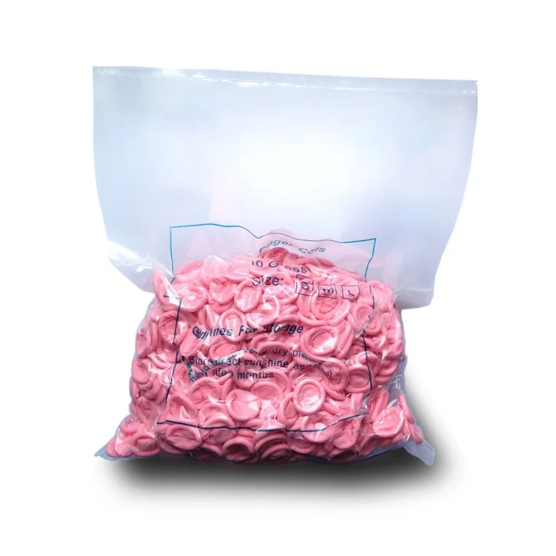 Розовое пальто для защиты пальцев от электростатического