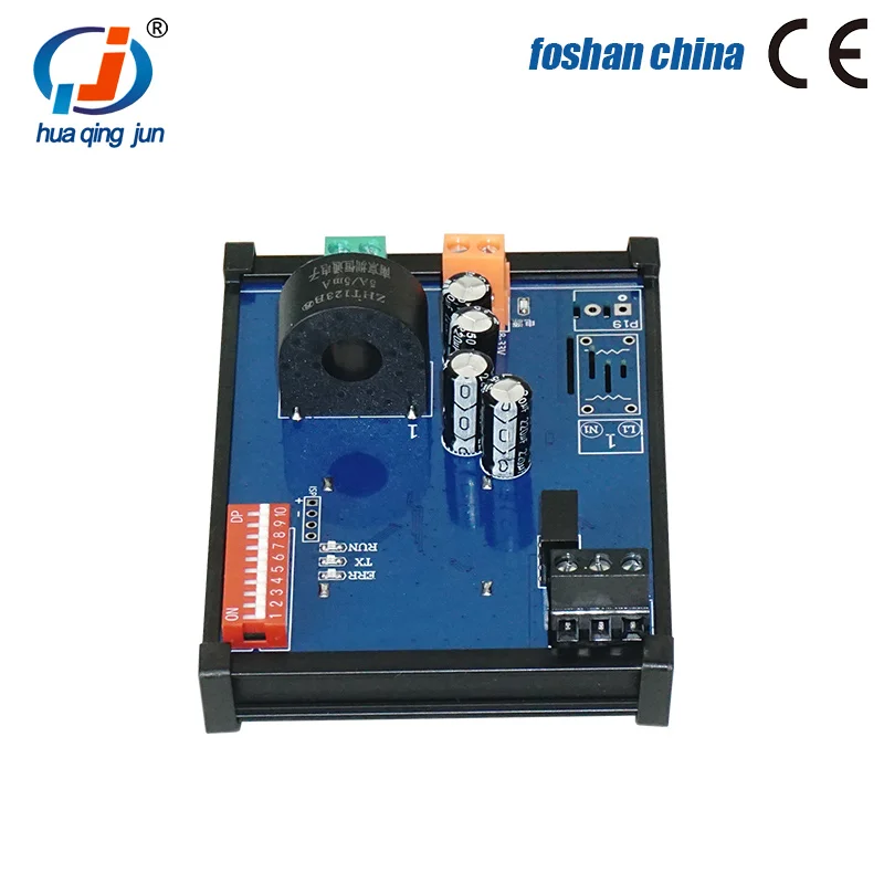 Huaqingjun 1-Channel RS485 AC Current Transformer Detection 25A 50A Modbus RTU Communication Data Acquisition Module