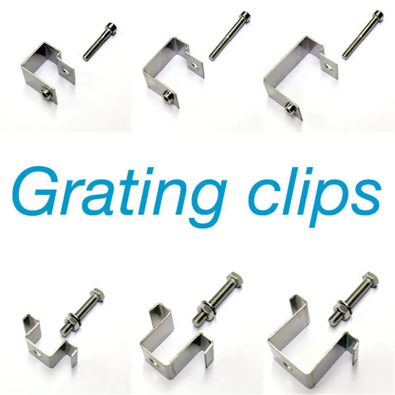 Frp Grating Clips Galvanized Steel Grating Clips With Bottom Stainless