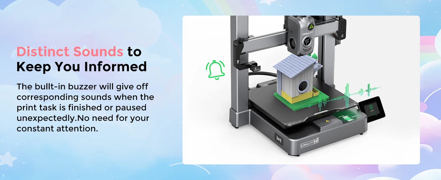 Impressora 3D Creality Hi em promoção! Impressão de alta velocidade de 600 mm/s, compatível com CFS e até 16 cores. Disponível na UE._voghion.com