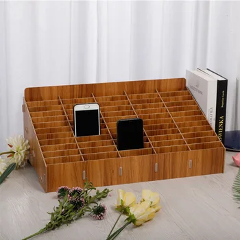Operitacx Boîte De Rangeent Pour Téléphone Portable En Bois, 30