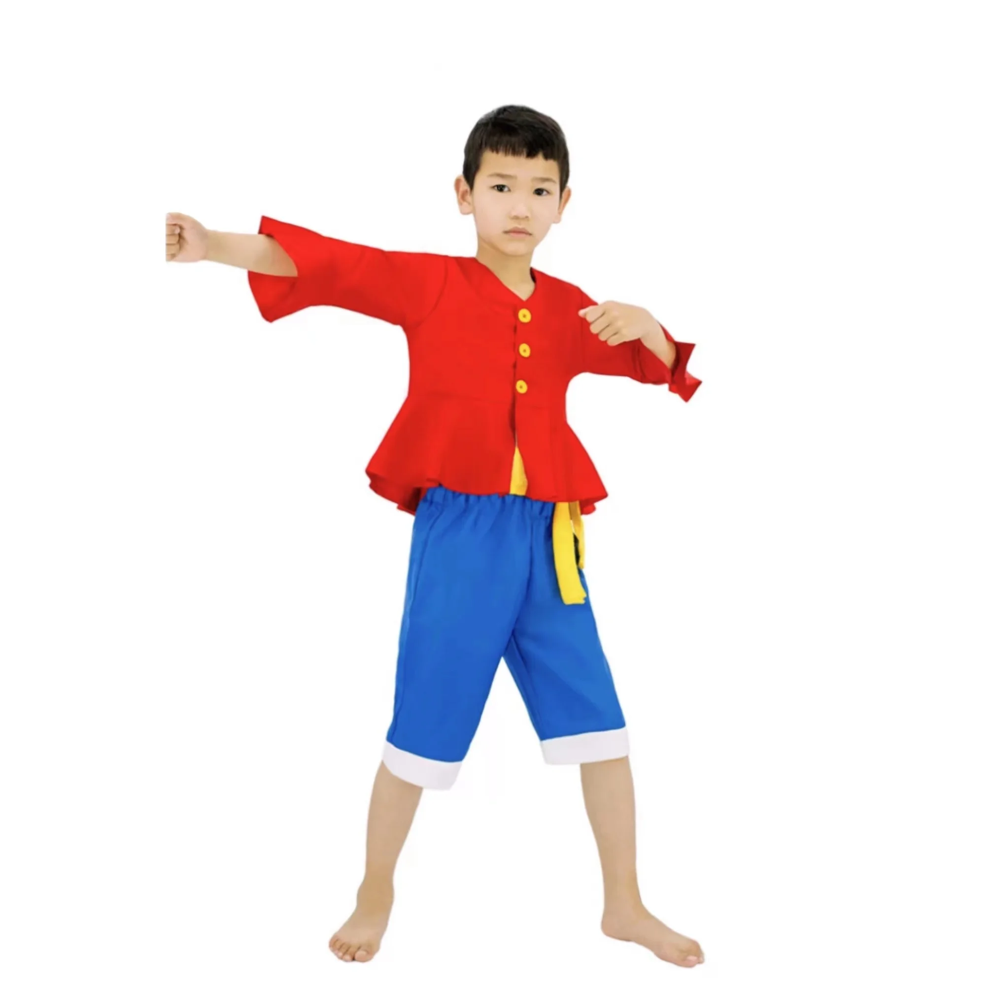 One Piece Macaco D Luffy Novo Mundo Traje Roupas para Festa Cosplay –  comprar a preços baixos na loja online Joom