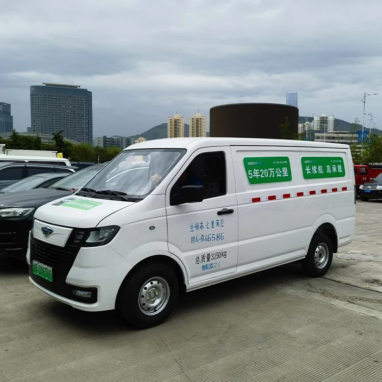 Commercial Vehicles 0km Used Car Maxus Ev80 Van New Car 2 Seats Foton Ev6 90km/h Electric Logistics Vehicle