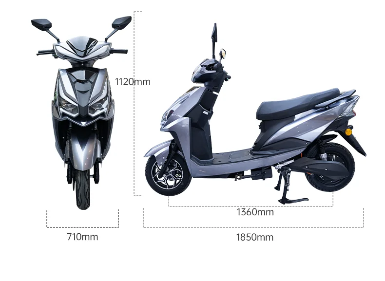 CKD SKD 10inch 600/800W 50km/h speed oem electric scooter china manufacturer directly sell electric motorcycle