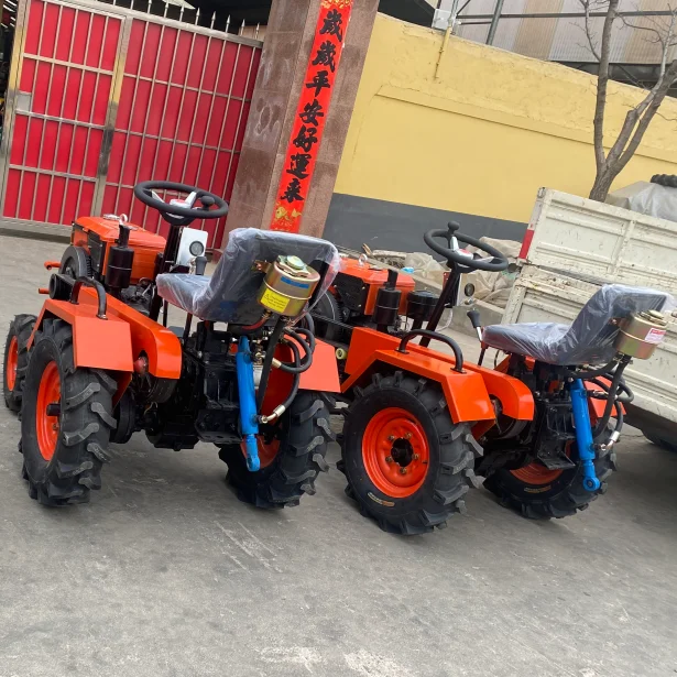 Farm Tractor Machine New 4x4 Wheel 8hp 12 hp 15hp 18hp 20hp Mini Tractor for Farm Agriculture Machine Made in China