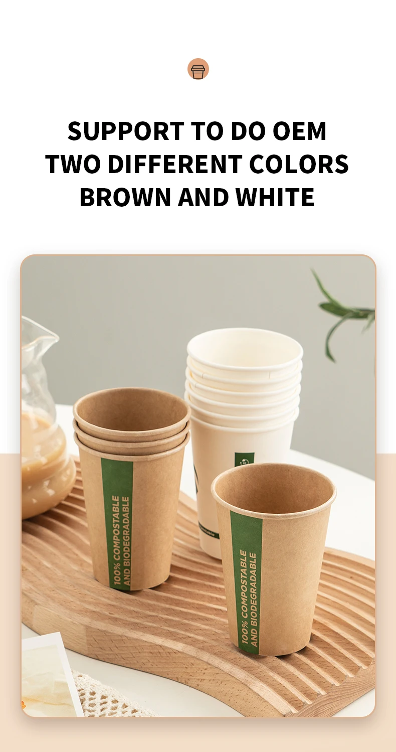 Custom Logo 6 14 16 20 22 Oz High Quality Printed Color Wate Juice Cold ...