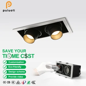 New Recessed Spotlight Down Light Zigbee CCT Beam Angle Adjustable Ceiling Led 10w 16w 20w Super Bright Embedded Spot Lights