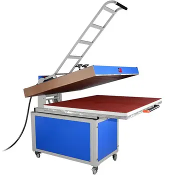 Factory Direct Large Format High Pressure T-shirt Sublimation Printing Heat Press Transfer Machine 80x100 For Fabric