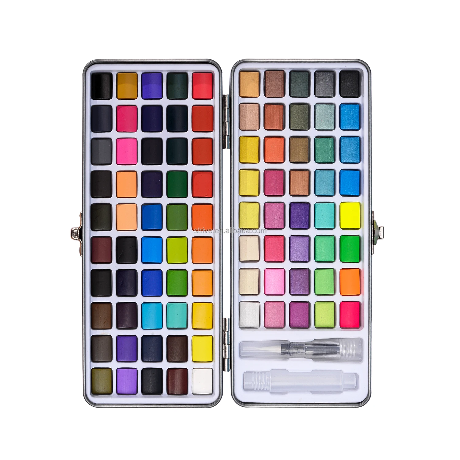 36 50 90 100 Watercolor Paint Set Metallic Neon Watercolor With