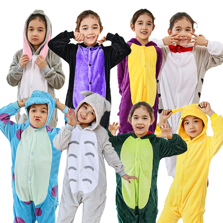 Pajamas Kigurumi Para Bebes Boy Girl Anime Totoro Kigurumi Cosplay