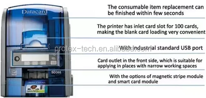 Datacard Printer Roller Spare Part