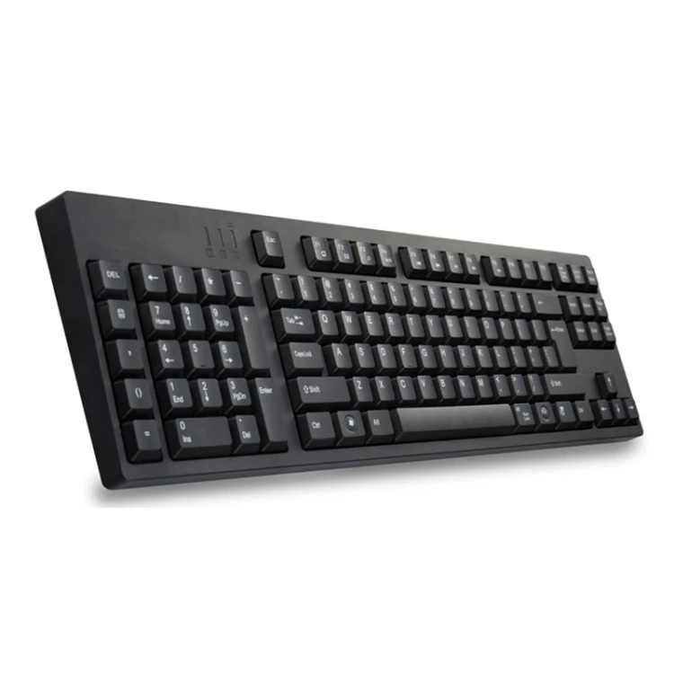 Factory Direct Wired USB Left Hand Keyboard With Dual USB HUB Function Wired Keyboard