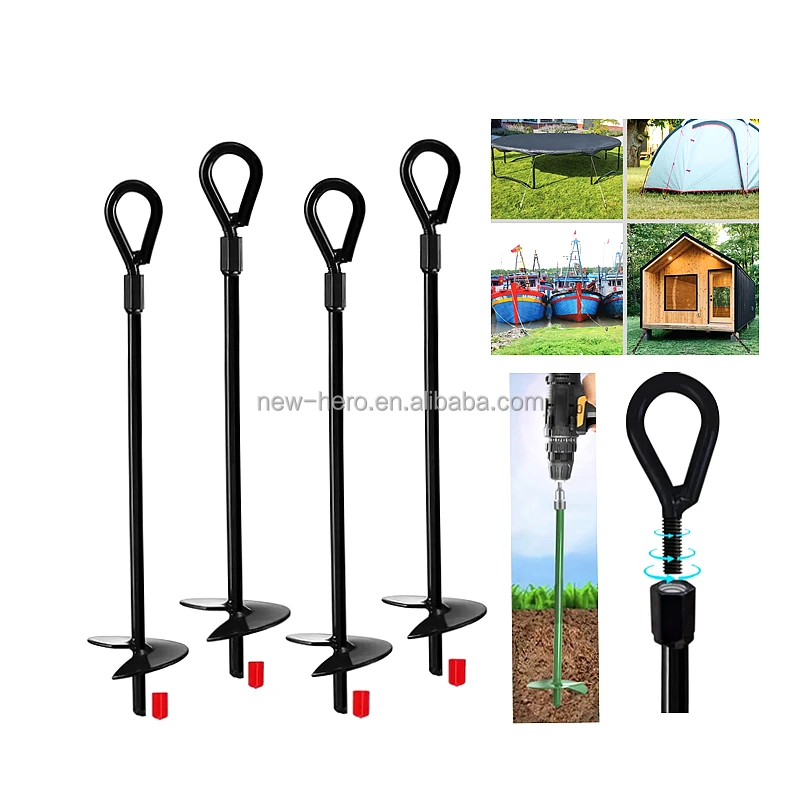 Earth Ground Anchor 18 Inch Spiral Blade Heavy Duty Earth Anchors Swing Set Anchors Buy Earth 8100