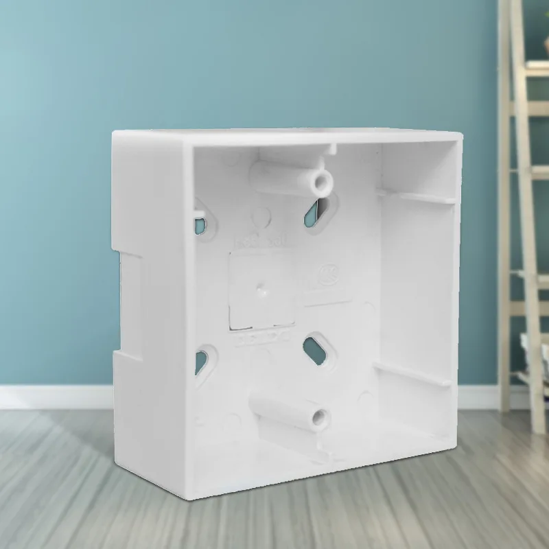 86 Type Open Socket SwitchJunction Box Pvc Open Box Thickened Bottom Box