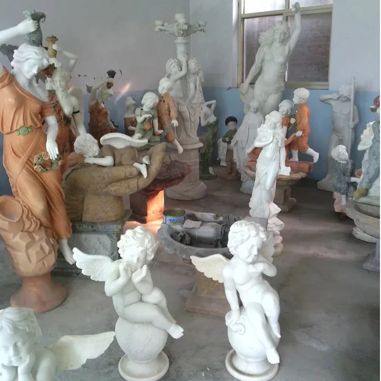 product wholesale life size natural white marble buddha statue modern design from china factory for outdoor temple decor-1