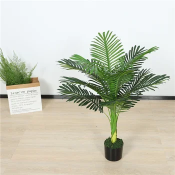 80cm Simulation Fake Hawaii Palm Tree Artificial Palm Trees Artificial Plants For Indoor Decoration