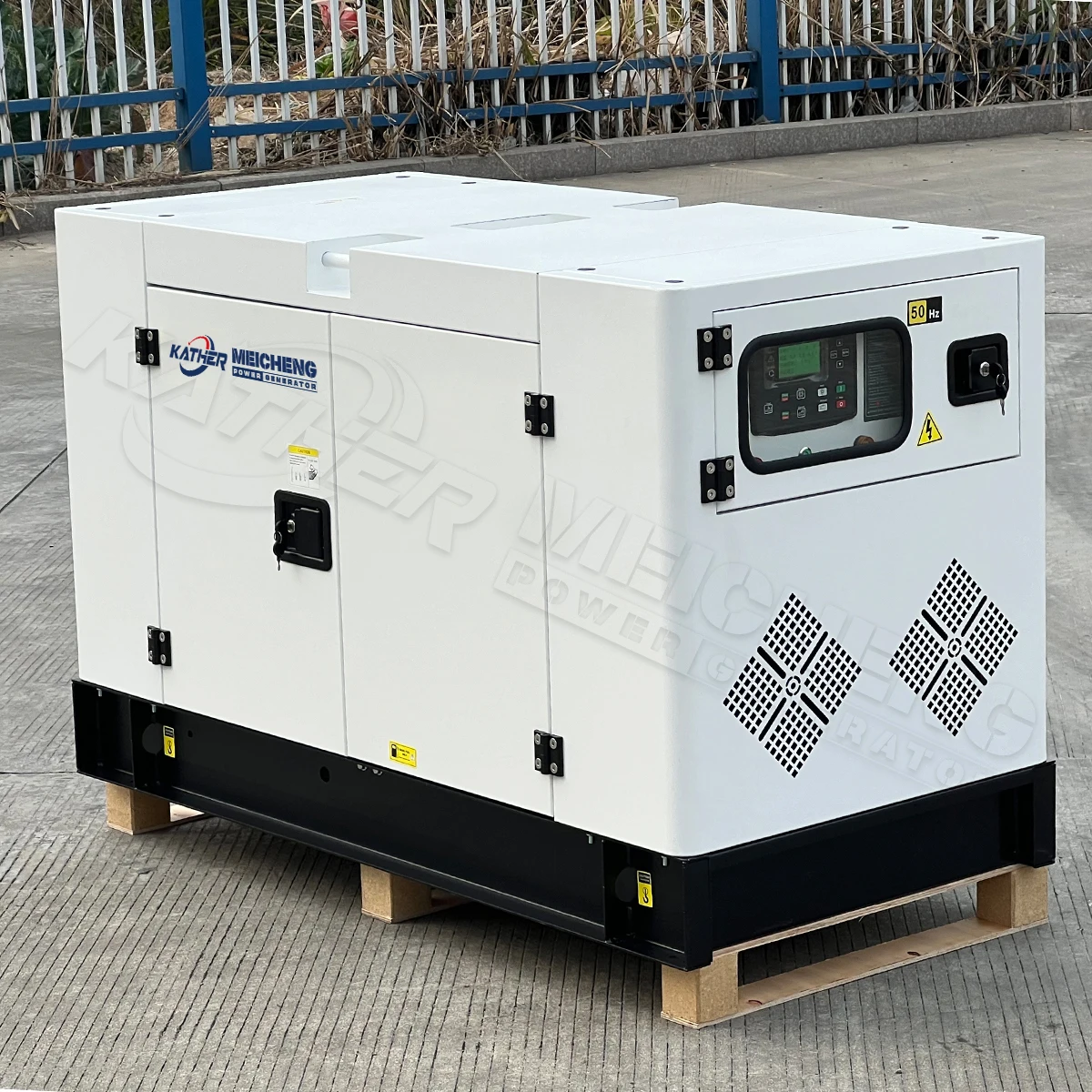 20 kW - 100 kW Stille Dieselsätze 480 V Elektrischer Stromgenerator Dynamo Lichtmaschine mit Fernstart 10 kVA Nennspannung