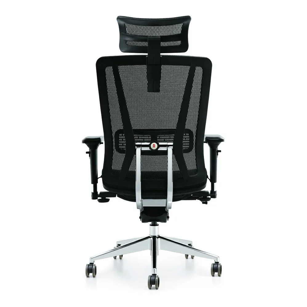Free Sample Back Mesh Fabric Swivel Computer Desk Chair Luxury Ergonomic Executive Commercial Office Chairs with Headrest