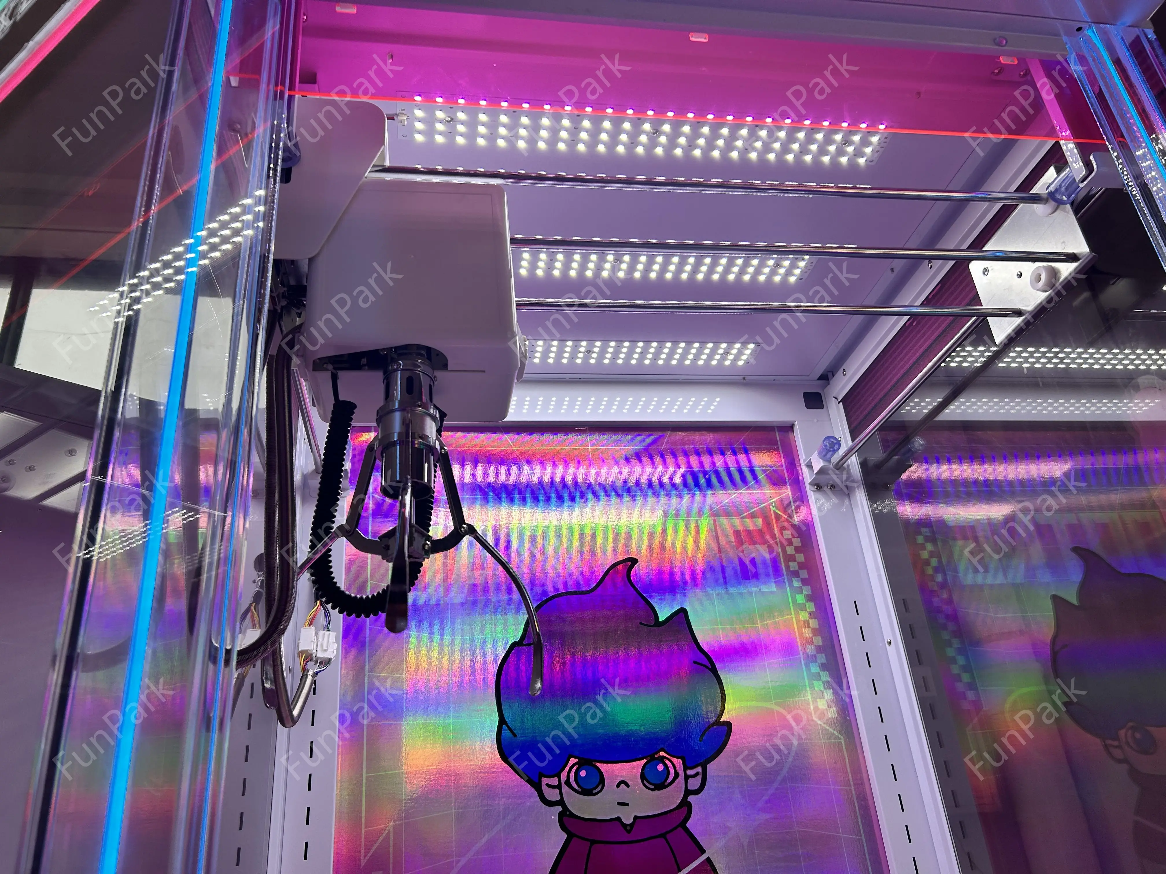 Funpark Best Price Wholesale Toy Claw Crane Machine Prize Gift Arcade Claw Machine Arcade Games Indoor Sports Entertainment supplier