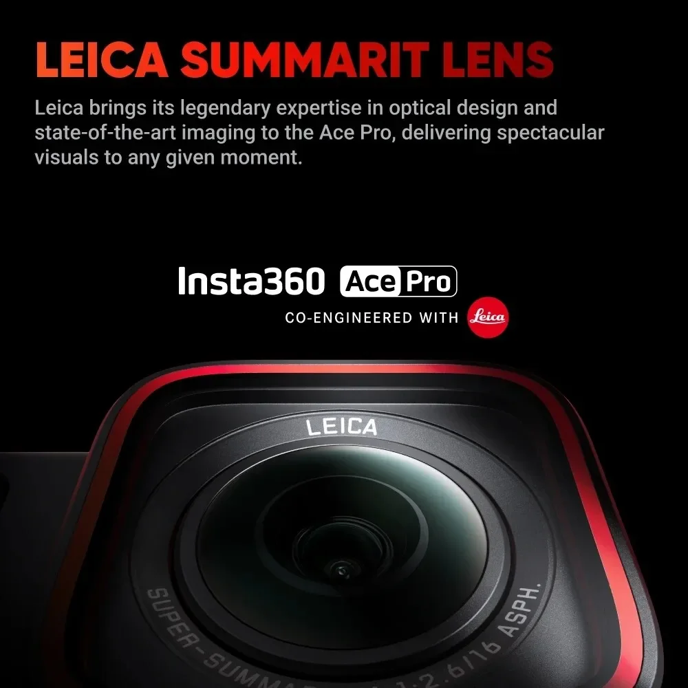 insta360 - insta360 ウェアラブルカメラ 8K Ace Pro 【ジャンク】 Insta360 CINSAAJA Ace Pro ライカレンズ搭載 8K撮影 1／1.3