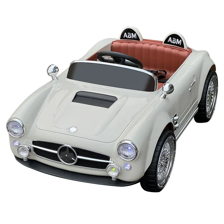 High Quality Children's Electric Four-wheel Toy Car Vintage Electric Remote  Control Kids Riding Toy Electric Vehicle Car