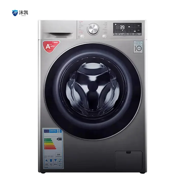 Барабанная стиральная машина DD преобразование частоты Паровая стерилизация ультра-тонкий большой емкости 10 5 кг электрическая нержавеющая сталь