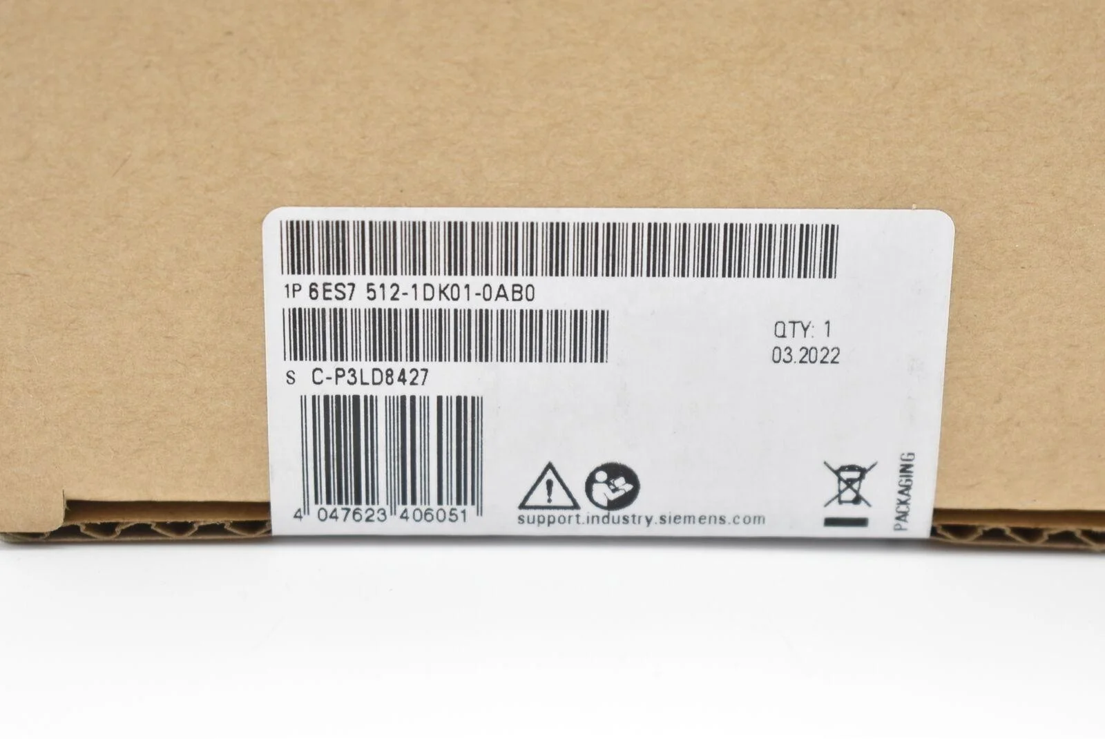 Top Agent 6ES7512-1DK01-0AB0 in Stock 100% New Original SIMATIC DP CPU 1512SP-1 PN PLC Module