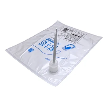 5L/ 10L milk valve box in the bag, connected to the yogurt machine milk valve, dairy products with silicone deflector BIB bag