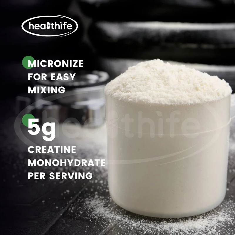 Private Label Supplement Pure Micronized Creatine Monohydrate Powder 300g 500g Creatine Monohydrate