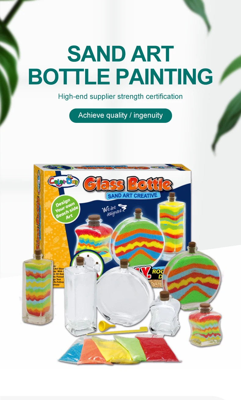 Diy Luminous Sand Art Crafts Activity Make Your Own Crafts Magical Sand