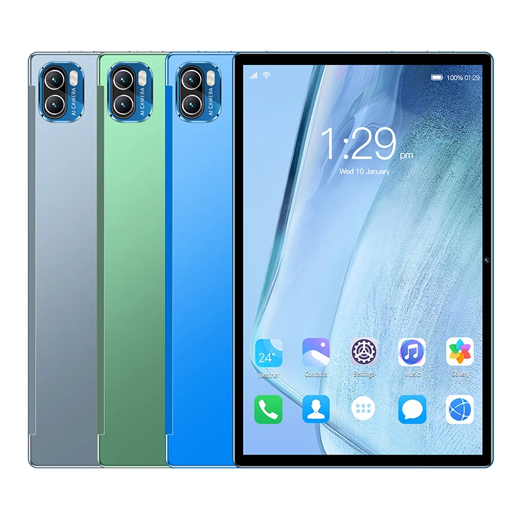 Factory Direct 10.1 Inch 1920*2000 IPS Screen T618 T616 Dual Sim cards 4G 3G Wifi Android 12 Tablet PC with Big Battery 7600mah