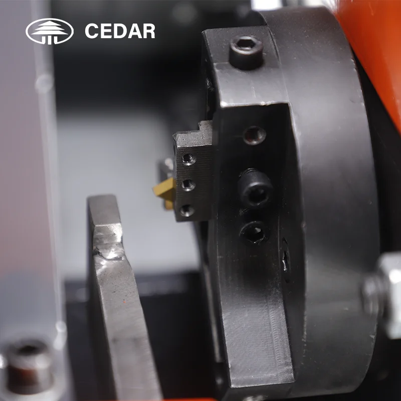 Chamfering Deburring Pipe for Metal Double Head Automatic Chamfer Set Electric Desktop to Steel Rod Machine