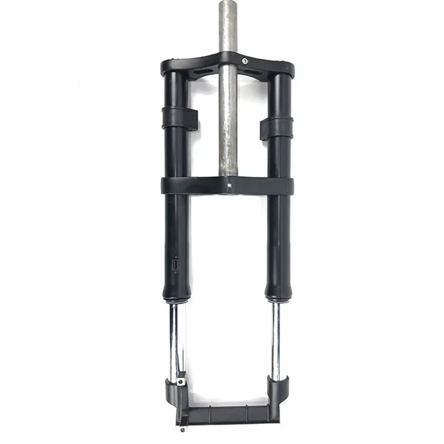 Fat Bicycle Double Crown Carbon Fiber Fork Suspension MTB Front Fork