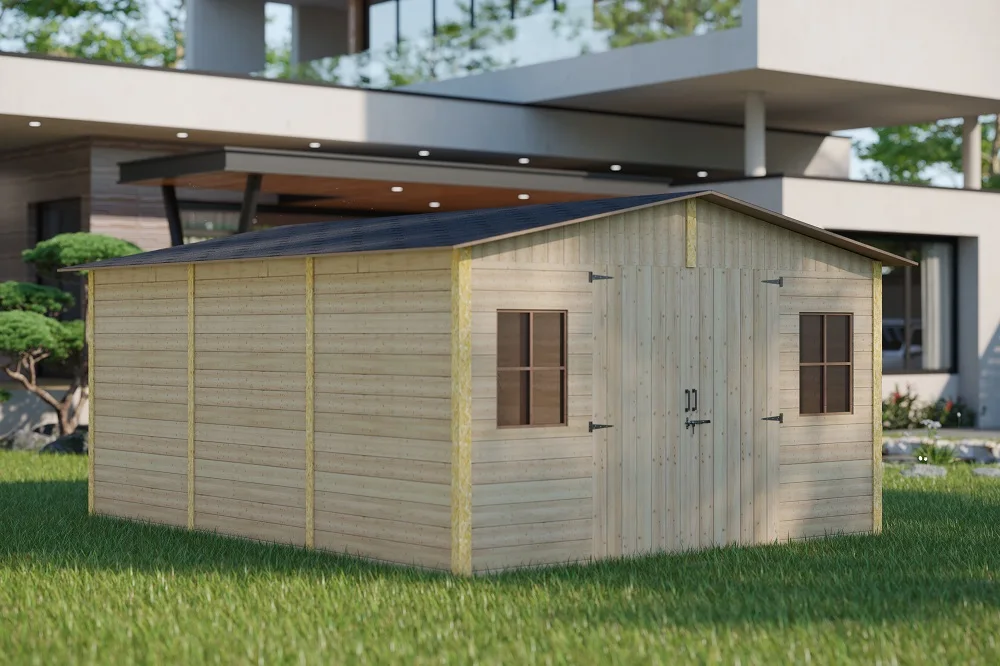 Modular Timber Storage 12ftx16ft Beautiful Prefab Wood Storage Sheds Log Wood Cabin House ...