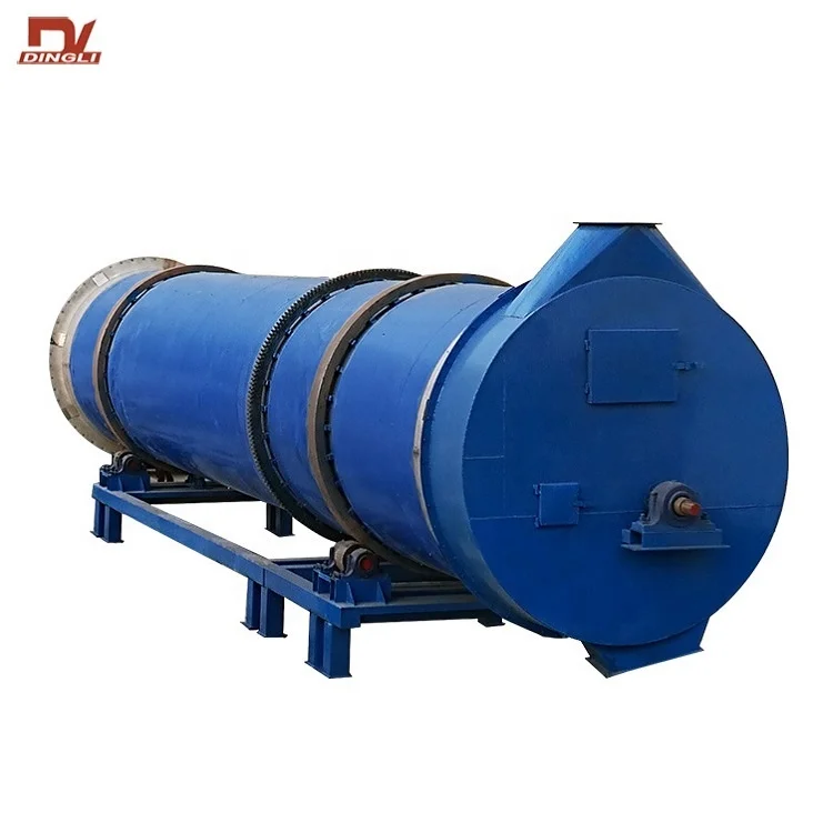 Professional Design RDF Rotary Dryer Machine for Biomass Waste