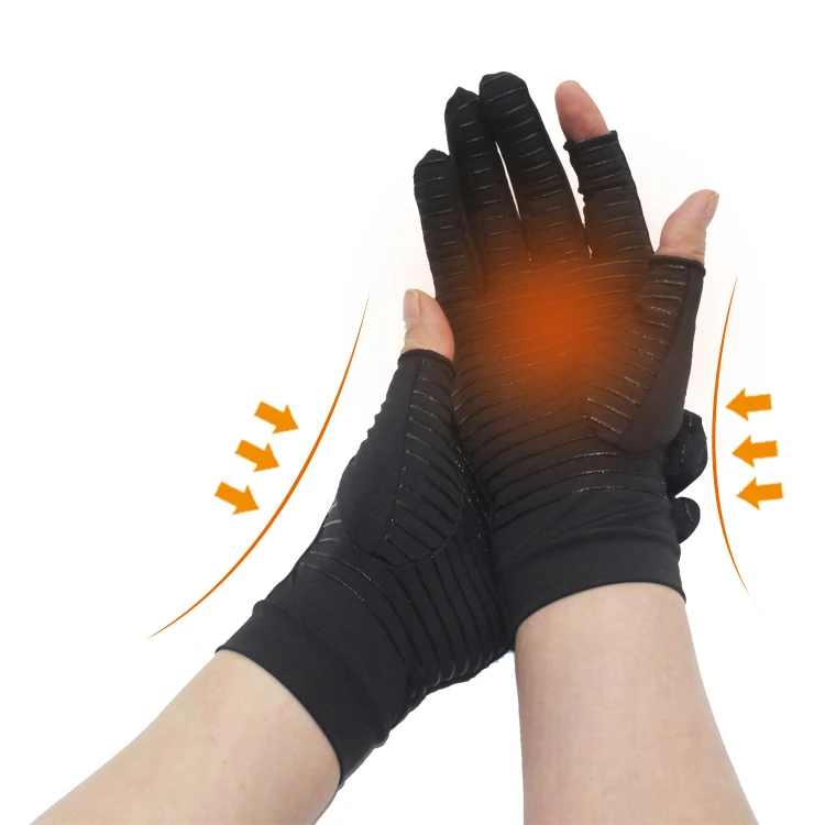 Медные компрессионные длинные перчатки при артрите производства