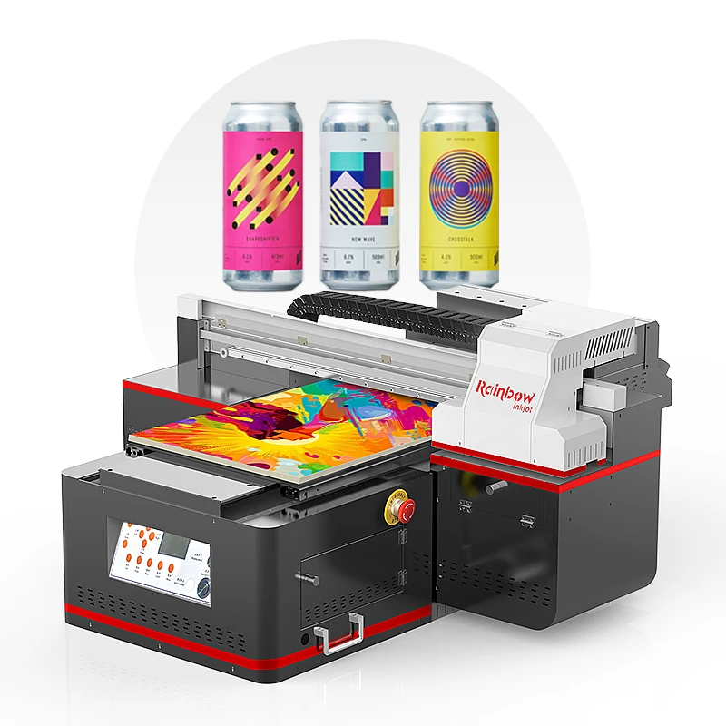 Dual DX8 Print Head A2 UV Printer Digital Inkjet Machine Mug Earphone Bottle Printer Industrial Level UV Printer
