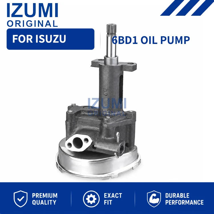 IZUMI ORIGINAL 6BD1 1-13100-204-0 1-13100-199-0 1-13100-208-0 1-13100-244-1 1-13100-245-1 1-13110-030-0 Oil Pump for Isuzu