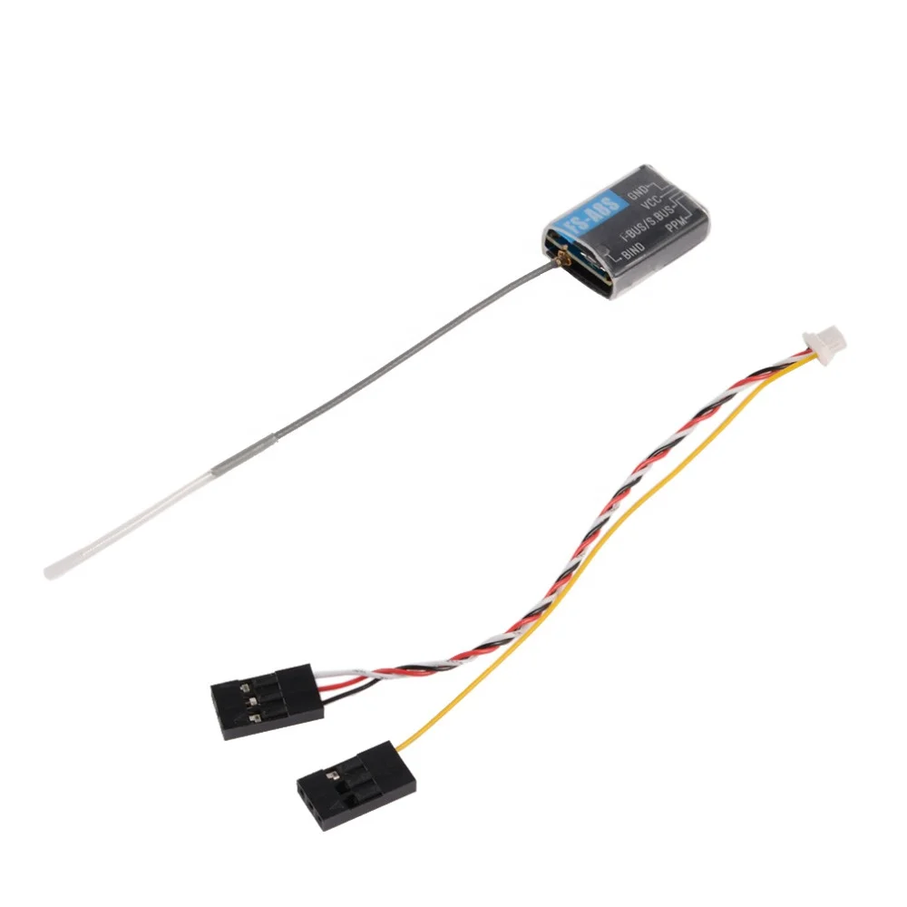 In Lager Flysky FS A8S 2,4G 8CH Mini Empfänger mit PPM ich BUS SBUS Für