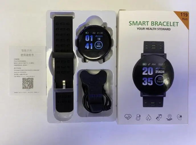 2022 Hot Selling 119s 1.44 Inch Bt 119plus Smart Watch Waterproof 3d Heart  Rate Monitor Fitness Tracker Reminder - Buy Smart Watch Bracelet Fitness  Product on Alibaba.com