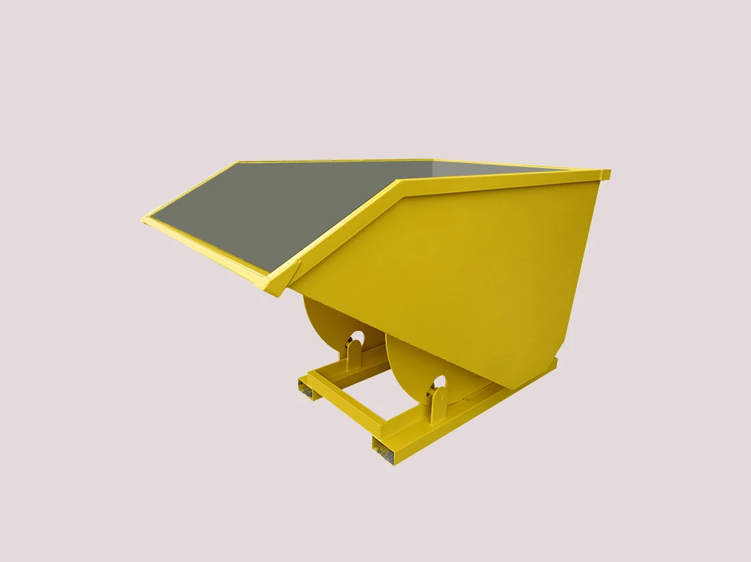 Metered Loading. Skip New Heavy Duty 2 Cubic Meter Eco-friendly Self Tipping Scrap Metal Bin ...