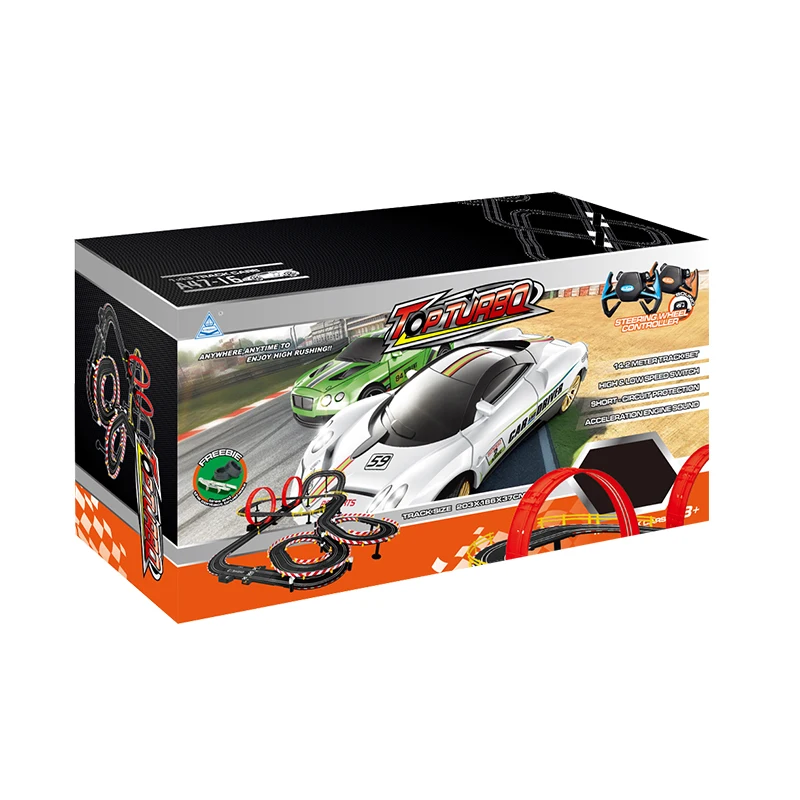 スロットカーセット AS-16 チャンピオン スロットカーレース (コースセット 720cm) チャイニーズパッケージ版