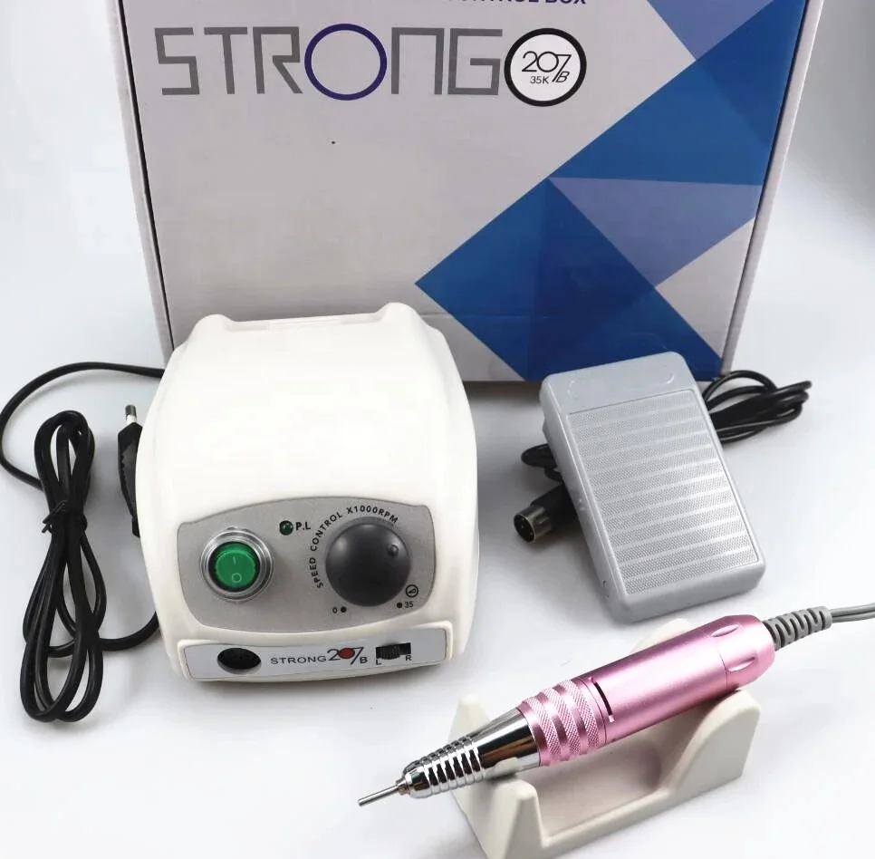 Strong 210/207B Electric Nail Drill - 65W Grinding Machine